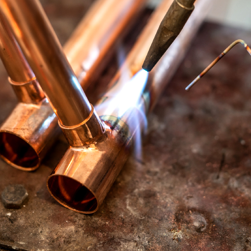 Soft brazing range