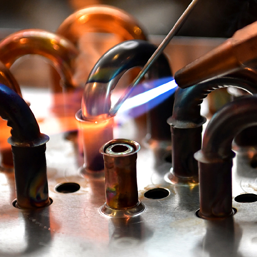 Silver brazing range